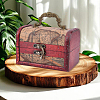 Vintage Wooden Jewelry Boxes AJEW-CL0005-45B-6