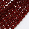 Glass Beads Strands X-EGLA-E010-10x15mm-06-2