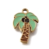 304 Stainless Steel Enamel Pendants SA-CBAA2E4-01G-G-1