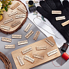 150Pcs Unfinished Wood Connector Charms FIND-HY0001-19-4