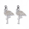 Alloy Rhinestone Pendants PALLOY-P287-16P-02-2