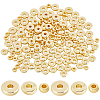 CREATCABIN 180Pcs 3 Styles Brass Spacer Beads KK-CN0002-75-1