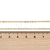 Ion Plating(IP) 304 Stainless Steel Cable Chain Necklace STAS-T040-PJ205-45-4