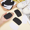 10 Pairs 2 Colors Polyester Self-Adhesive Shoe Hole Repair Patch FIND-CY0002-07-3