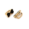 304 Stainless Steel Rhinestone Watch Band Charms STAS-P431-39A-G-2