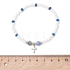 304 Stainless Steel Tiny Charm Bracelets BJEW-MZ00325-01-3