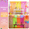 3Pcs 3 Colors Plastic Foil Fringe Curtains DIY-ME0003-73B-2