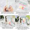 2Pcs 2 Style DIY Candle Silicone Molds DIY-FH0004-11-2