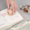 Wooden Stamp Handle DIY-BC0004-52-4