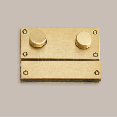 Zinc Alloy Twist Bag Lock Purse Catch Clasps PURS-WH20003-001AB-1