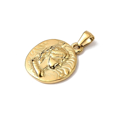 304 Stainless Steel Pendants STAS-B094-01C-G-1
