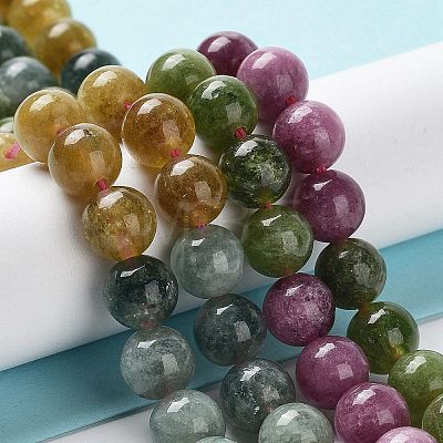 Dyed Natural Malaysia Jade Beads Strands X-G-G021-01B-07-1