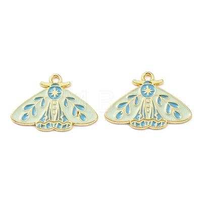 Alloy Enamel Pendants ENAM-D051-02G-1