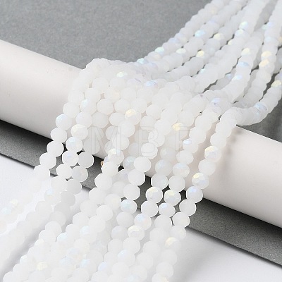 Imitation Jade Glass Beads Strands EGLA-A034-J4mm-MB05-1