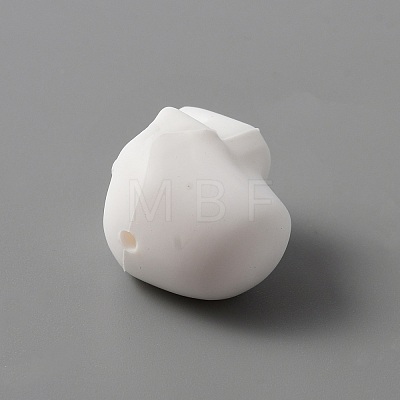 Eco-Friendly Silicone Beads FIND-WH0044-83B-1