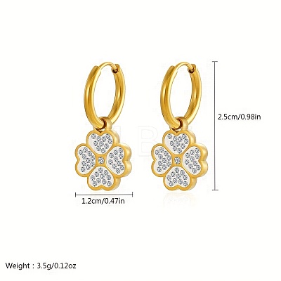304 Stainless Steel Hoop Earrings AY4063-2-1