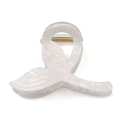 PVC Plastic Claw Hair Clips for Women Girl OHAR-D001-03-1