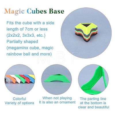 Plastic Speed Magic Cubes Base Holder Frame TOOL-PH0017-48-1