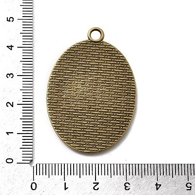 Tibetan Style Zinc Alloy Pendant Cabochon Settings LS-TIBEP-M004-01AB-NR-1