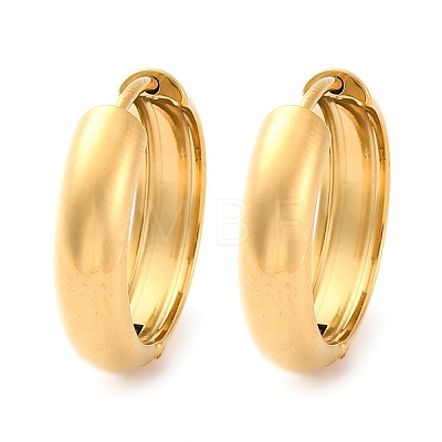 316 Surgical Stainless Steel Hoop Earrings for Women EJEW-G429-01C-G-1