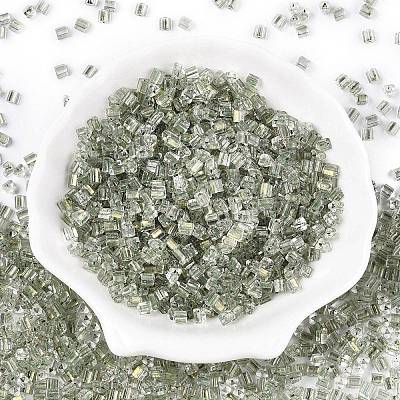 6/0 Transparent Inside Colours Glass Seed Beads SEED-N006-003B-1