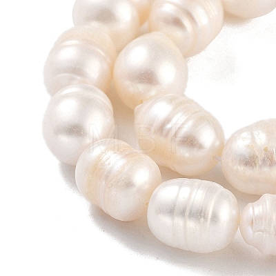 Natural Cultured Freshwater Pearl Beads Strands PEAR-P062-12B-1