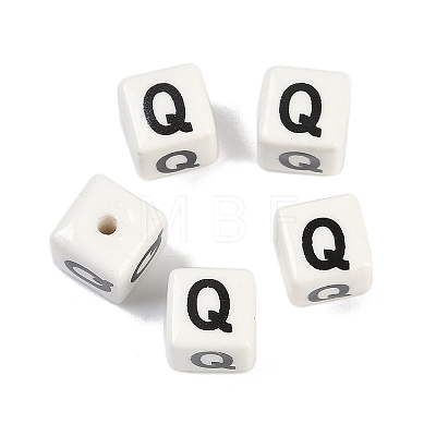 Porcelain Beads PORC-R003-08Q-1