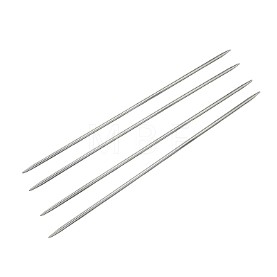 Stainless Steel Double Pointed Knitting Needles(DPNS) TOOL-R044-240x2.25mm-1