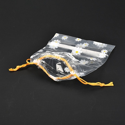 Plastic Frosted Drawstring Bags ABAG-M003-01A-06-1