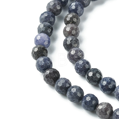Natural Sapphire Beads Strands G-F748-M01-05-1