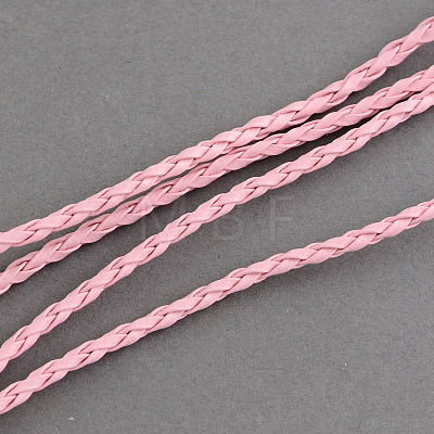 Braided Imitation Leather Cords LC-S005-015-1