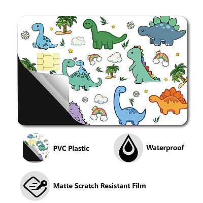 PVC Plastic Waterproof Card Stickers DIY-WH0432-054-1