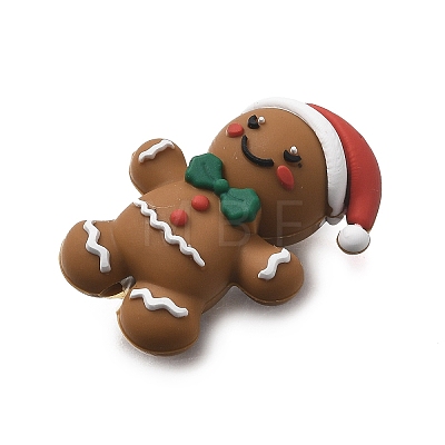 Christmas Theme Silicone Focal Beads LS-SIL-L007-01F-1