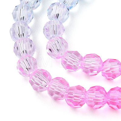 Transparent Glass Beads Strands LS-X1-GLAA-E036-07S-1