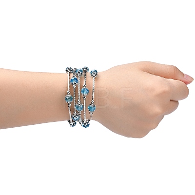 Fashion Wrap Bracelets BJEW-JB00628-07-1