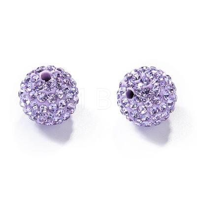 Pave Disco Ball Beads RB-H258-8MM-371-1