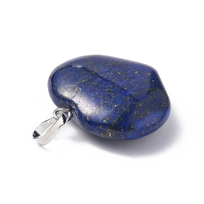 Natural Lapis Lazuli Dyed Pendants G-G956-D07-1
