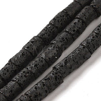 Natural Lava Rock Beads Strands G-C154-05-1