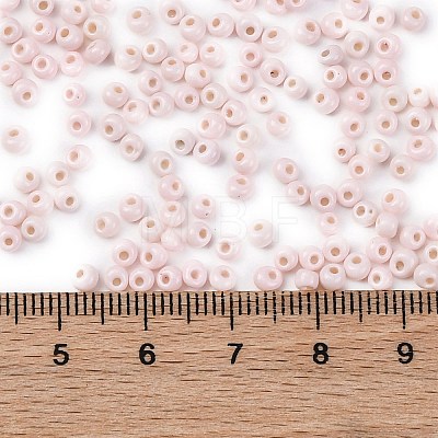 8/0 Baking Paint Glass Seed Beads SEED-M012-02A-38-1