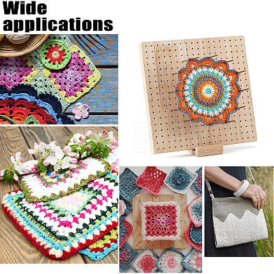 Wood Crochet Blocking Board DIY-CA0005-28B-1