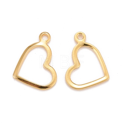 201 Stainless Steel Charms STAS-K217-64G-1