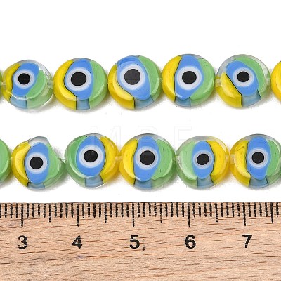 Handmade Evil Eye Lampwork Beads LAMP-C028-01A-02-1