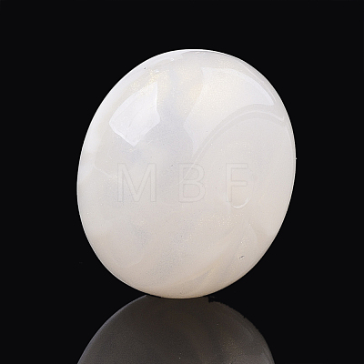 Opaque Acrylic Beads X-OACR-T020-048-1