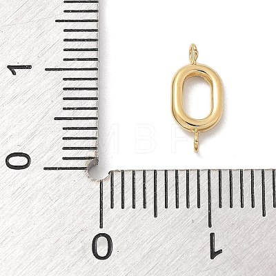304 Stainless Steel Letter Connector Charms LS-STAS-M108-01G-15-1