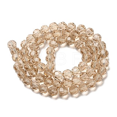 Transparent Glass Beads EGLA-A035-T8mm-D22-1