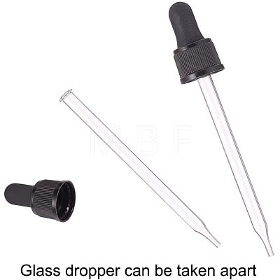 Glass Dropper Set Transfer Graduated Pipettes PH-TOOL-G011-14D-1