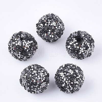 Acrylic Beads SACR-T345-01C-02-1