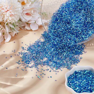 100G Plastic Tube Beads KY-HY0001-15B-1