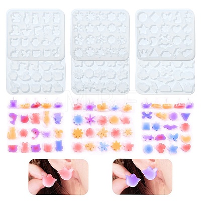 3Pcs 3 Styles Silicone Mold SIMO-CJ0001-03-1