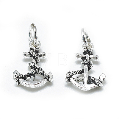 Thai 925 Sterling Silver Charms X-STER-T002-107AS-1